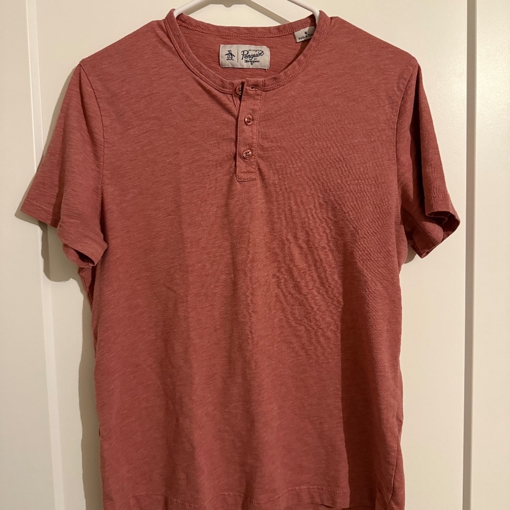 Original Penguin Bing Henley Tee
